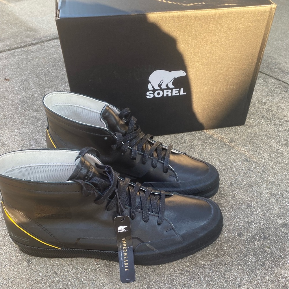 Sorel grit sneaker chukka wp- brand new in box